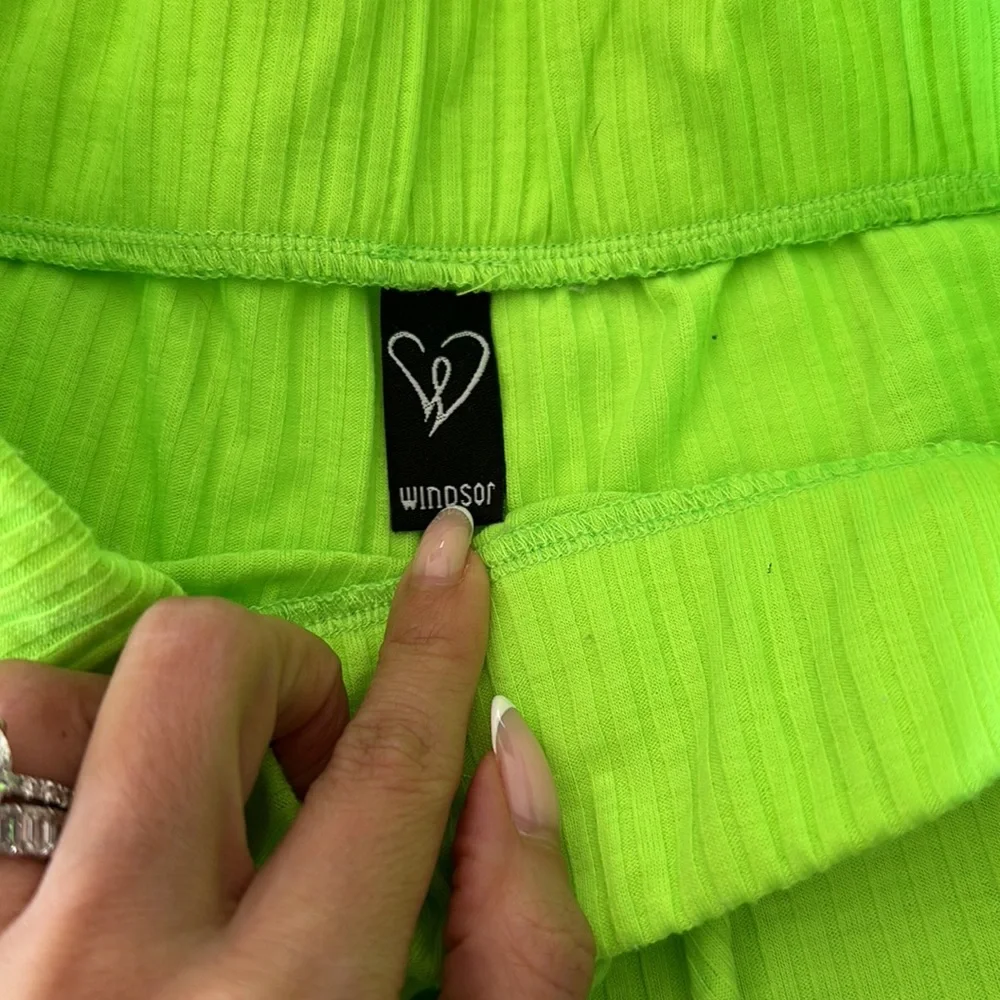 Windsor green neon matching set